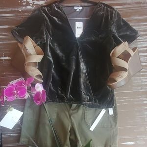 Splendid velvet shirt